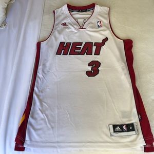 Dwyane Wade Miami Heat Jersey Adidas Size M